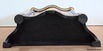 Buffet d’appui en Loupe de Thuya, époque Napoléon III – Milieu XIXe