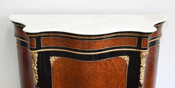 Buffet d’appui en Loupe de Thuya, époque Napoléon III – Milieu XIXe