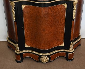 Buffet d’appui en Loupe de Thuya, époque Napoléon III – Milieu XIXe