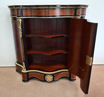 Buffet d’appui en Loupe de Thuya, époque Napoléon III – Milieu XIXe