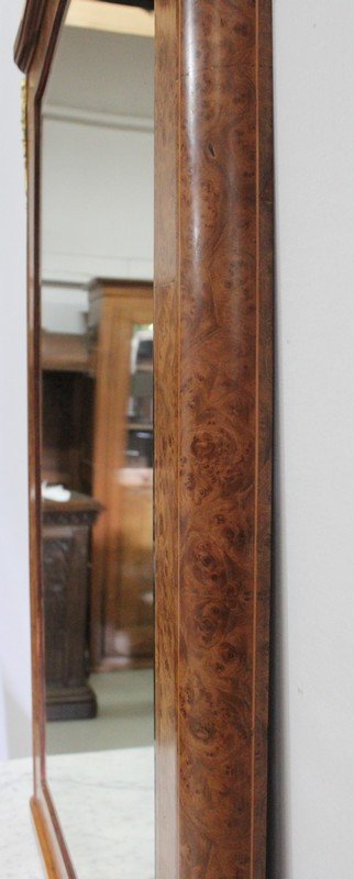 Miroir en Loupe de Thuya, goût Louis XVI – Début XXe