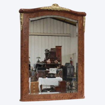 Miroir en Loupe de Thuya, goût Louis XVI – Début XXe