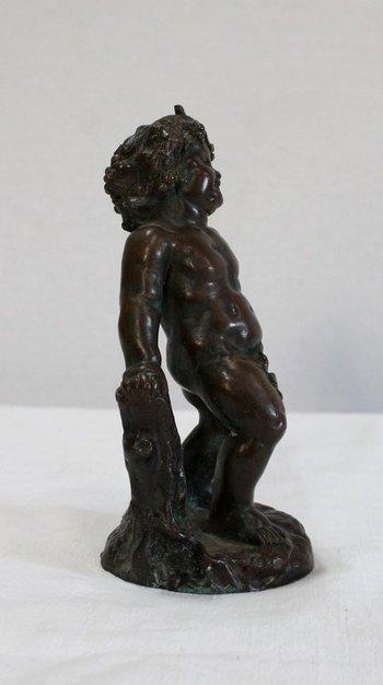Bronze de Bacchus enfant, par E. Pasteur - XIXe