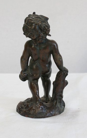Bronze de Bacchus enfant, par E. Pasteur - XIXe