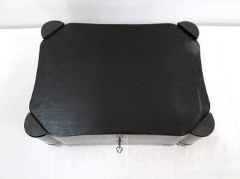 Travel box with Japanese decoration, Napoleon III period - Mid 19th century