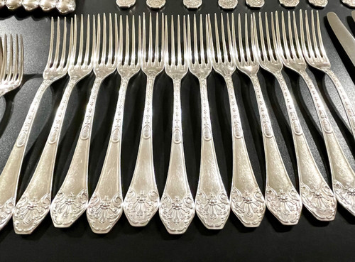 ERCUIS Flatware large cutlery set 124 pieces