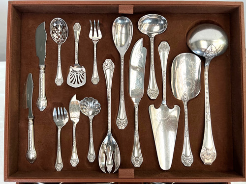 ERCUIS Flatware large cutlery set 124 pieces