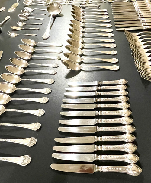 ERCUIS Flatware large cutlery set 124 pieces