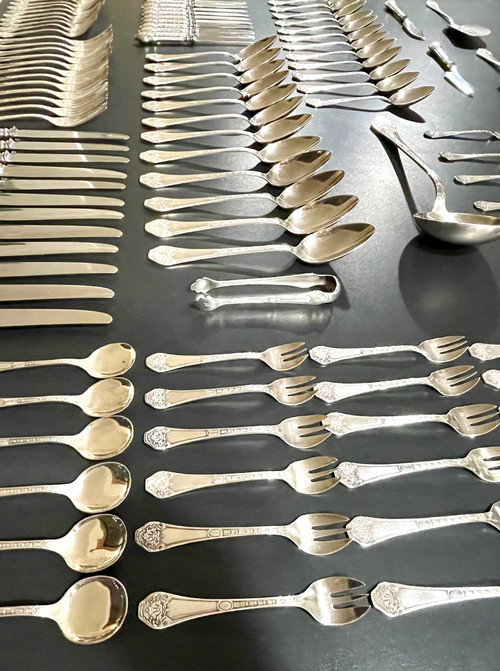 ERCUIS Flatware large cutlery set 124 pieces