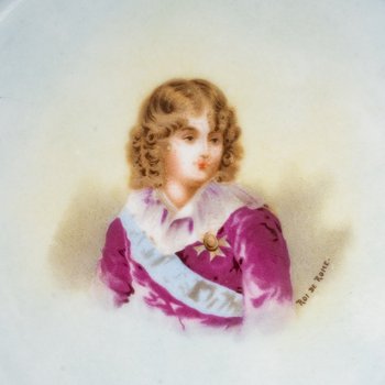 Series of Blue And White Porcelain Plates End of XIXth Century