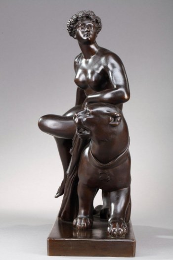 Arianna in bronzo che cavalca una pantera, secondo Johann Heinrich Dannecker