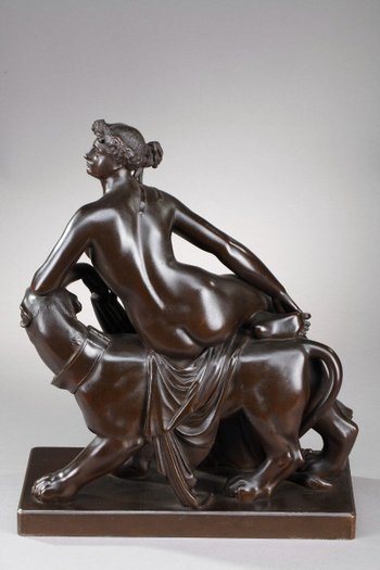 Arianna in bronzo che cavalca una pantera, secondo Johann Heinrich Dannecker