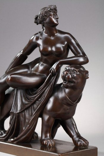 Arianna in bronzo che cavalca una pantera, secondo Johann Heinrich Dannecker