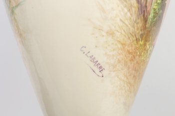 Pair Of Very Fine Porcelain Vases From Sèvres 19th Century