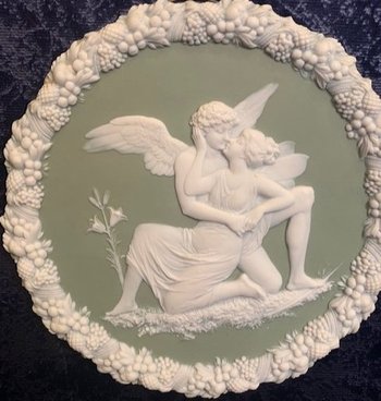 Pair Of Wedgwood Plates Napoleon III period