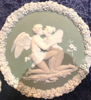 Pair Of Wedgwood Plates Napoleon III period