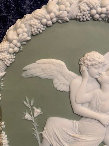 Pair Of Wedgwood Plates Napoleon III period