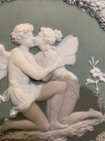 Pair Of Wedgwood Plates Napoleon III period