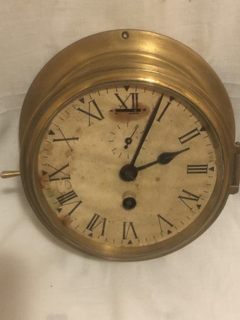 English ship's clock