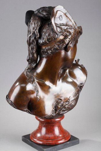 Busto di Psiche dei fondatori Boyer e Rolland