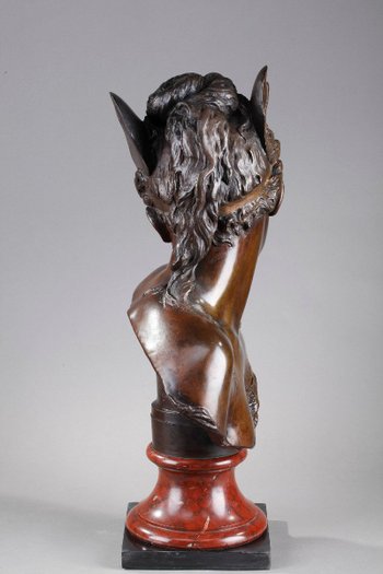 Busto di Psiche dei fondatori Boyer e Rolland