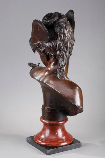 Busto di Psiche dei fondatori Boyer e Rolland
