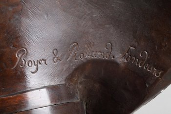 Busto di Psiche dei fondatori Boyer e Rolland