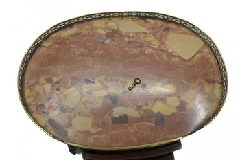 Table De Chevet Style Louis XVI Acajou époque XIXème