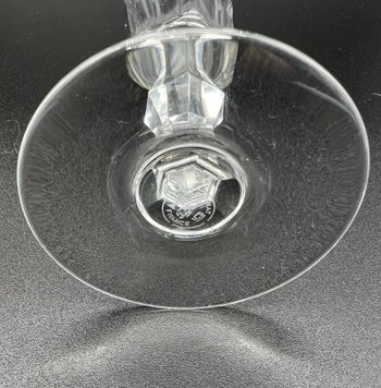 Baccarat 6 flutes à champagne modèle Polignac