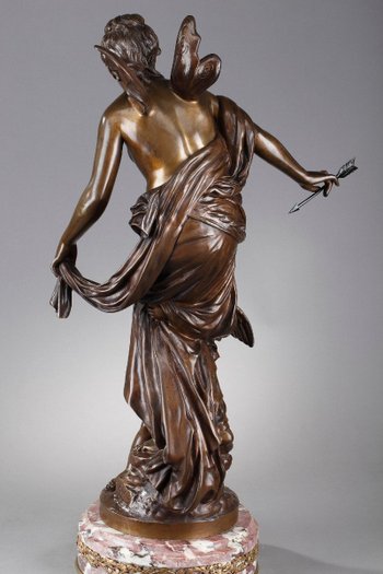 Scultura " Psiche e amore " Firmato Jean Bulio