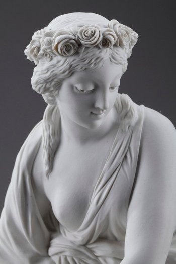 Cookie "Love disarmed by a Vestal" after Louis-Simon Boizot