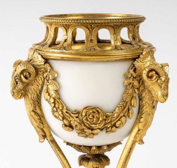Pair Of Perfume Burners XIXth Century