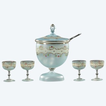 Bol De Punch Et Verre