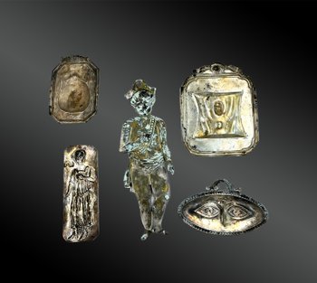 Cinq EX-VOTO - XIXème et XXème siècle