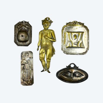 Five EX-VOTO - 19th and 20th century