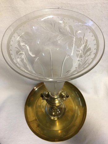 Napoleon III Bronze Soliflore Cup