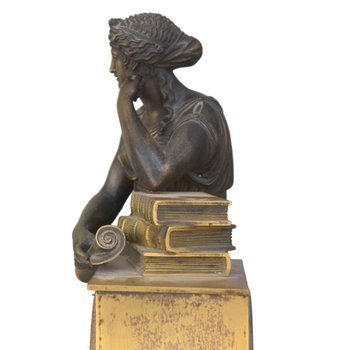 Pendulum Study National Furniture Empire Period Gilt Bronze