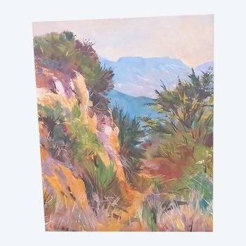 Olio su tavola/ Tony Reniers XX secolo