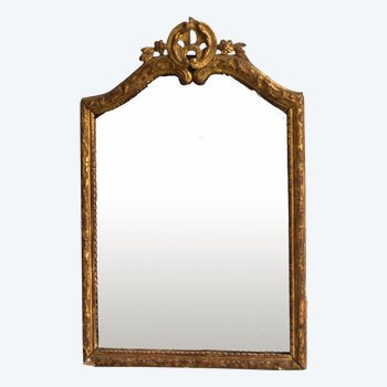 Miroir Style Louis XIV Bois Sculpté  Doré époque XVIIIème