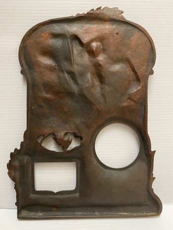 CADRE EN BRONZE FONDU PATINÉ 