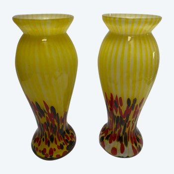 PAIRE DE VASE DE PANTIN