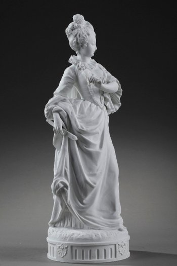 Paul Duboy, Giovane donna in abito da ballo, XIX secolo