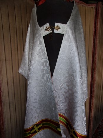 Voile huméral époque milieu du XXe siècle
