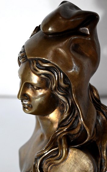 Busto in bronzo di Marianna - Inizio XX secolo