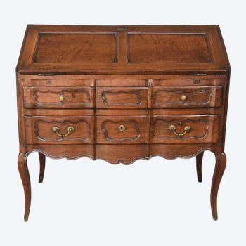 18th Century Walnut Scriban Secretary