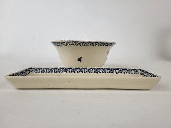 Set da toilette in terracotta Gien XIX secolo
