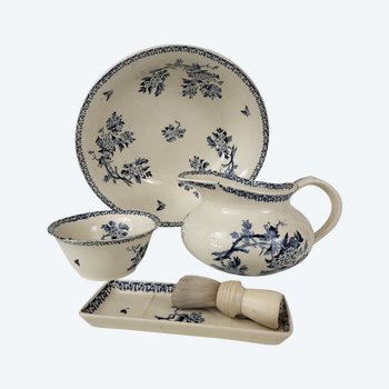 Set da toilette in terracotta Gien XIX secolo