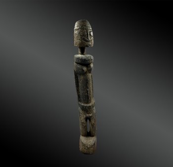 STATUA ANTROPOMORFICA chiamata Yapilu Dege - Cultura Dogon, Mali - Prima metà del XX secolo