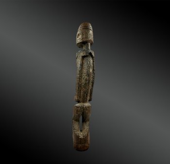 STATUA ANTROPOMORFICA chiamata Yapilu Dege - Cultura Dogon, Mali - Prima metà del XX secolo