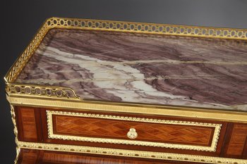 Secrétaire à Cylindre d'Après Un Modèle De Riesener Attribué à La Maison Beurdeley